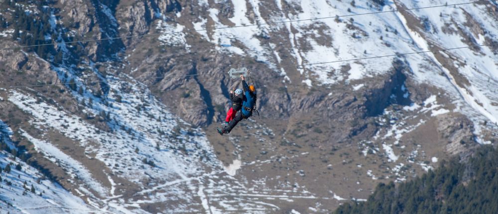 Ziplining in Ladakh