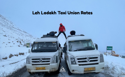 Leh Ladakh Taxi Union Rates 2025
