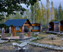 Ladakh Best Hotels : Misty Hill Cabins Nubra