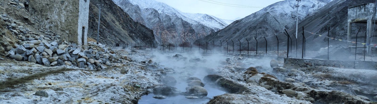 Chumathang Hot Springs